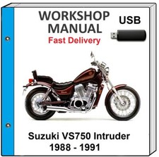SUZUKI VS750 INTRUDER 750 1988