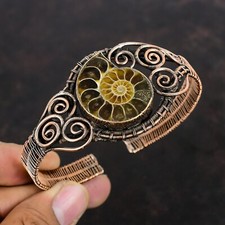 Ammonite fossile gioielli rame