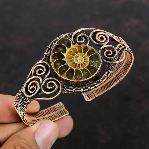 Ammonite fossile gioielli - , rame