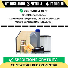 Tagliando per DS DS3 Crossback