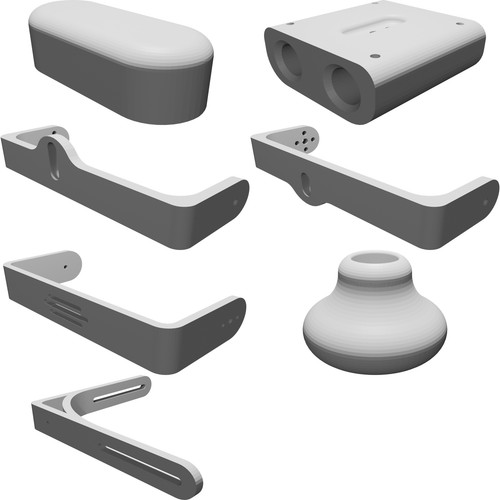 Telaio gimbal assi per - gimbal,