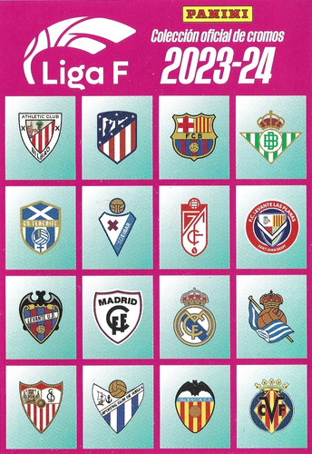 Panini spagna liga f 23 - |, 23/24