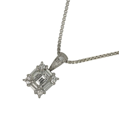 Collana con diamanti - , 0,86
