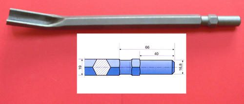 Scalpello per macchine - scalpello, tp