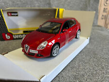 ALFA ROMEO GIULIETTA 2010 zar 940 Scala 1/24 1:24 BBURAGO Burago modello metallo