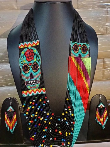 Collana fatta mano semi - collana,