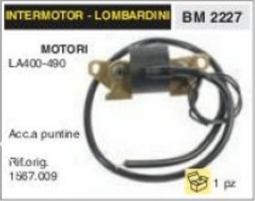 Bobina motocoltivatore - bobina,