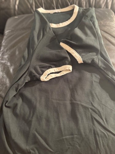 Shirt zara verde con - t,