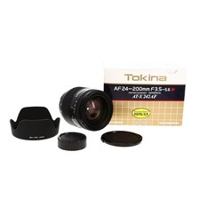 Tokina AT-X 24-200 mm F/3.5-5.6 obiettivo asferico D autofocus per fotocamere reflex Nikon