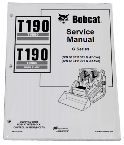 Bobcat t190 track - track, loader