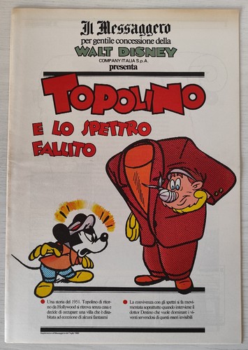 Walt disney messaggero - il,