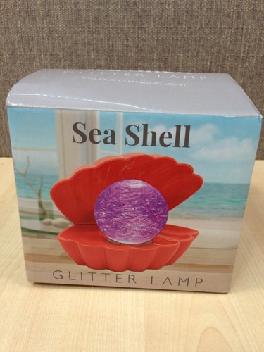 Lampada rosa glitter