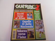 GUERIN SPORTIVO N. 37 - 1995 - GRANDI MANOVRE IN PANCHINA - VEDI SOMMARIO