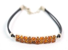 Bracciale ambra baltica e - bracciale,
