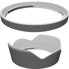 Lens Hood Protector for Canon EFM 18-150mm & EFM 60mm Camera Lenses