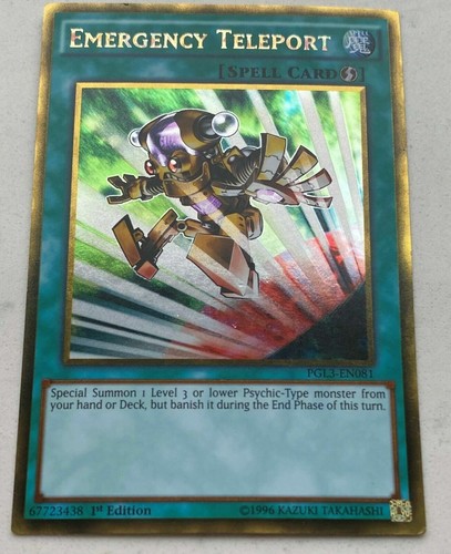 Yugioh teletrasporto emergenza - yugioh,