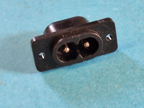 Mains connector 2 pin - 2,