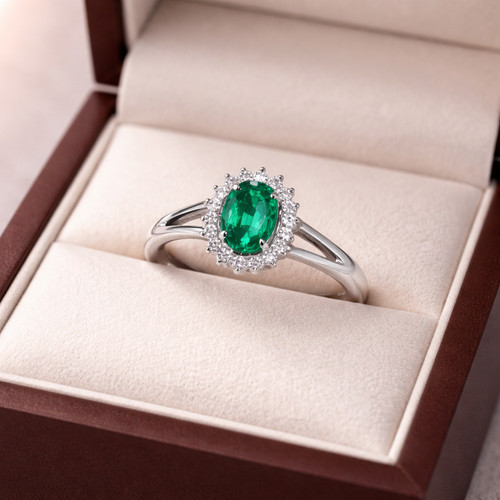 Anello regalo matrimonio ovale