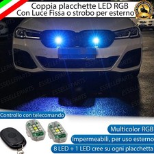 COPPIA PLACCHETTE LED RGB
