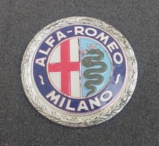 Stemma originale auto d'epoca Alfa Romeo Milano modelli 1964-1972