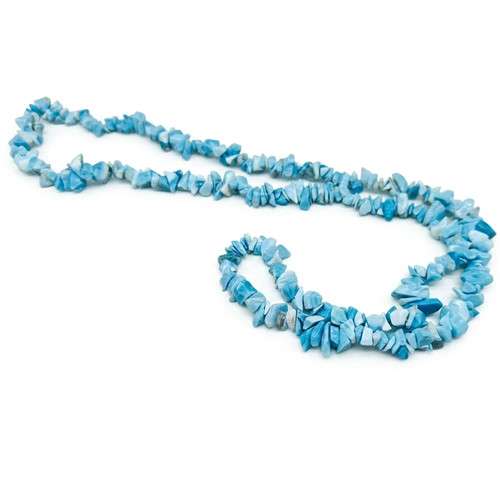 Collana chips pietre - , naturali