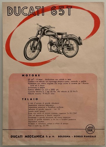 Moto ducati bologna volantino - ducati,