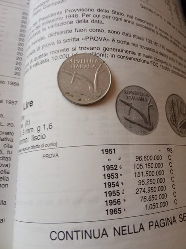 Moneta lire del 1974 2 - lire,