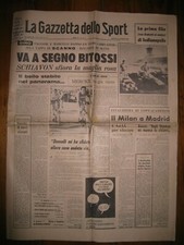 LA GAZZETTA DELLO SPORT 27/5/1969  ciclismo Giro  Bitossi vince a Scanno