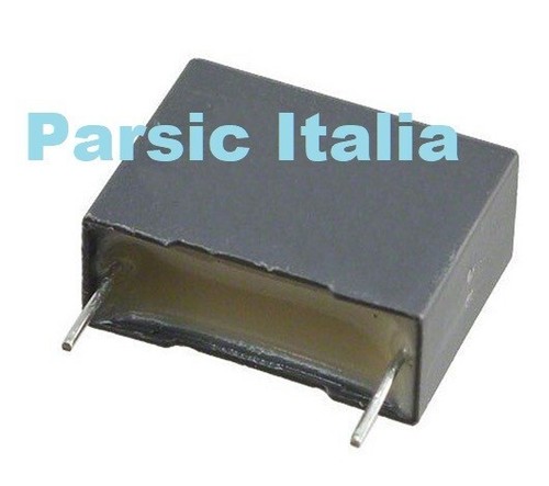 Condensatore poliestere box - poliestere,
