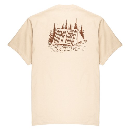 Shirt poler zelt crema - t-shirt,