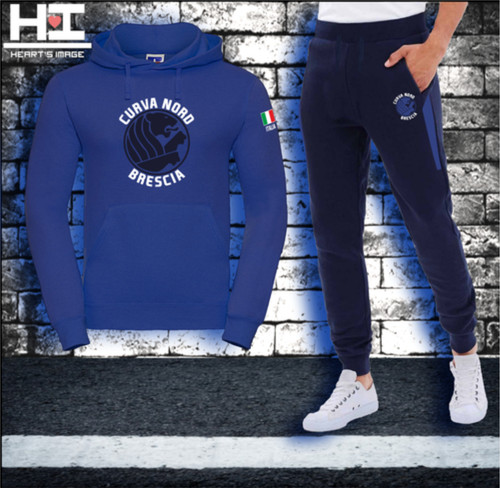 Tuta felpata ultras - , brescia