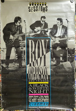 Roy Orbison 1988 Black & White Night TV Movie Poster 27x40 Costello Springsteen