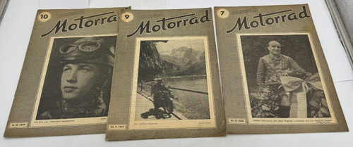 Rivista moto 1948 - 3x, fascicolo