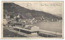 TRENI E STAZIONI (018) - PONTE TRESA La Gare Eletrique - Fp/Vg 1927