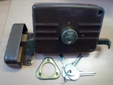 SERRATURA ISEO 432603 PORTONE IN FERRO LEGNO CILINDRO FISSO 3 MANDATE E=60 SX