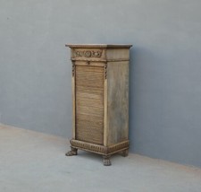 Serranda classificatore mobile colonna intagliata con cassetto, primi '900!