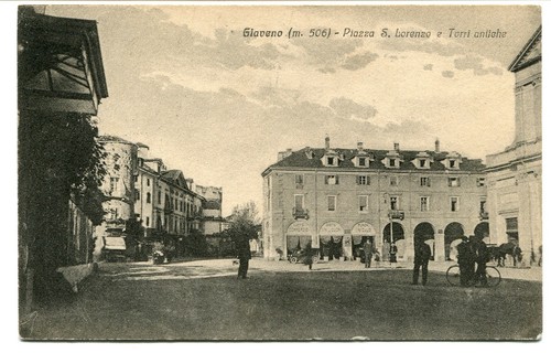 1930 giaveno piazza lorenzo - s.,