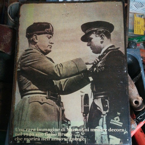 Mussolini riproduzione vera - riproduzione,