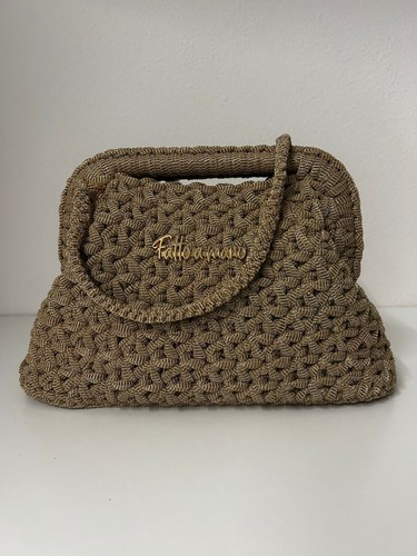 Bag clutch mini crochet - , fatto