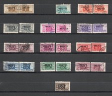 AMG FTT, Trieste A, Pacchi postali, usati**