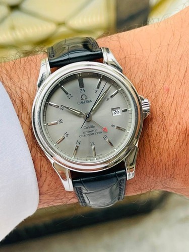 Omega ville gmt cronometro - omega,