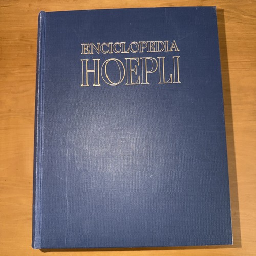Enciclopedia hoepli - enciclopedia,