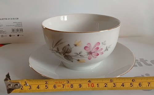 Tazza piattino vintage - tazza, e