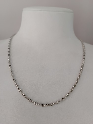 Collana oro bianco - collana, collier