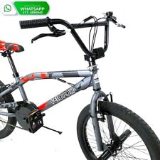 Bicicletta BMX Velopoli BAMBINO 20" + PEG POGGIAPIEDI Manubrio 360° / Camo Rosso