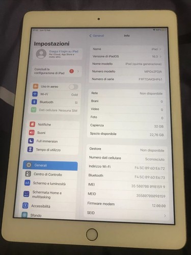 Originale apple ipad - ipad, 32