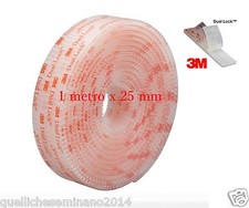 3m Dual lock SJ 3560   adesivo 1 METRO X25 MM GOPRO -TELEPEDAGGIO CRUSCOTTO 1 pz