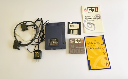 Unità esterna scsi iomega zip - esterna,