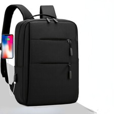 Zaino da uomo per PC Borsa Computer con porta ricarica USB per Laptop 15.6"