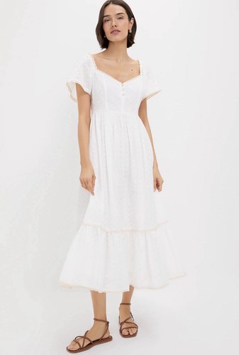 Abito tuckernuck dainty eyelet - abito,